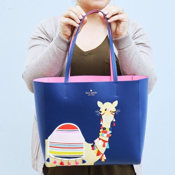 NWT Kate Spade SPICE THINGS UP CAMEL Len Large Tote - Picture 2 of 11